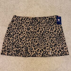 NWT - Champion Women's Leopard Print Skort